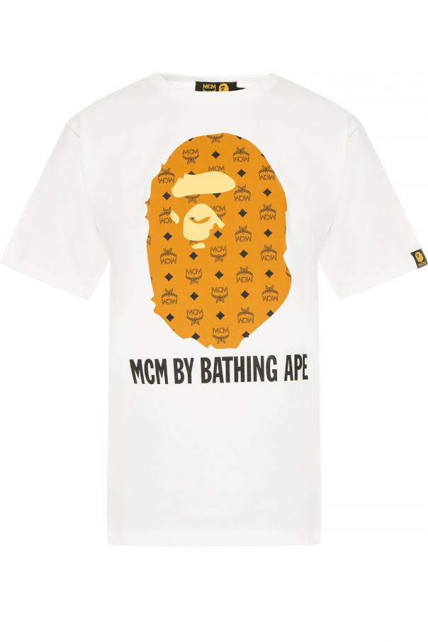 MCM X BAPE® BY BATHING TEE - Tシャツ/カットソー(半袖/袖なし)